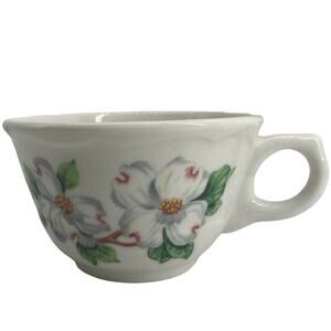 Vintage SYRACUSE China Dogwood Pattern Coffee Cup